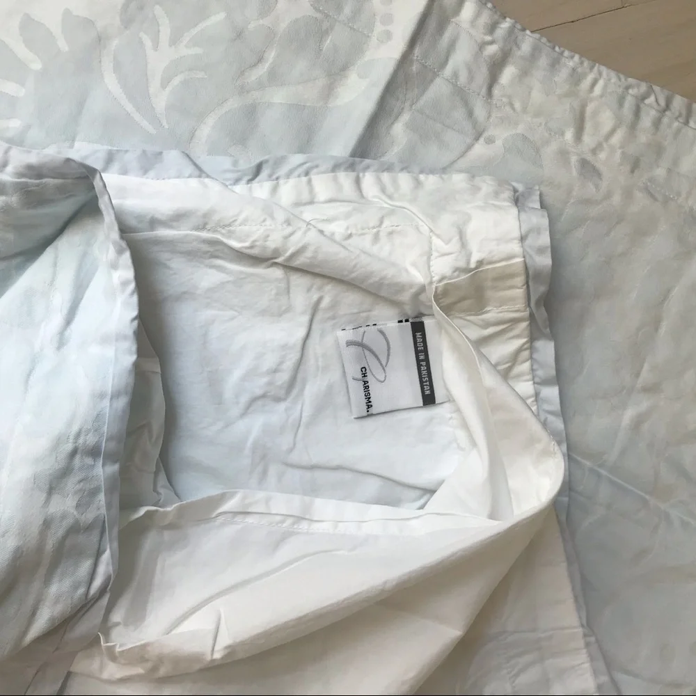 Charisma NWT$350 Duvet DeLano Delphinium Blue Qn